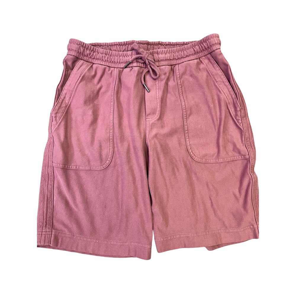 Athleta Womens Size S Mauve Pink Utility Drawstring Shorts Pockets Casual